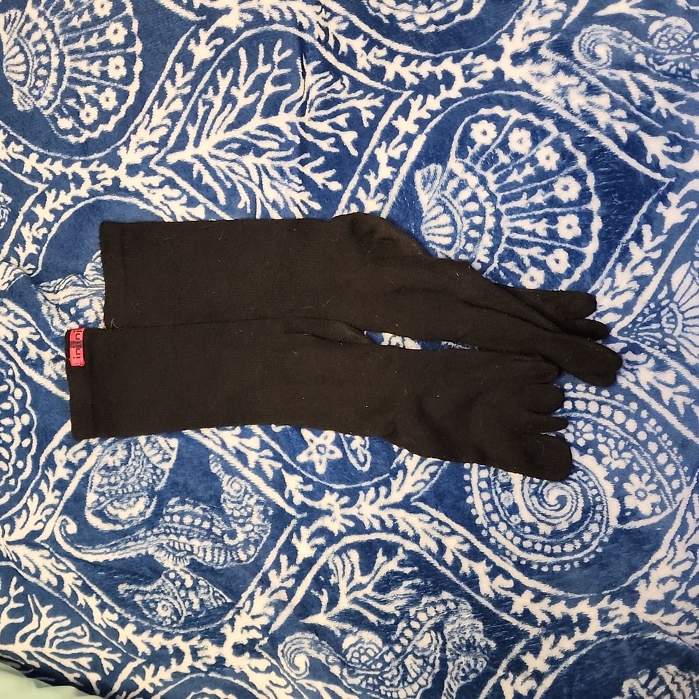 Injinji Toesocks Mens Size Large Black Crew Length